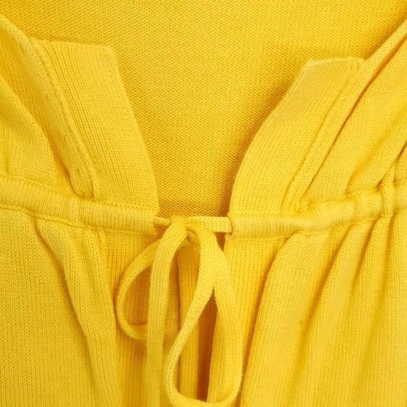 Nine West Women Cardigan, Size Medium, Yellow - Picture 6 of 9